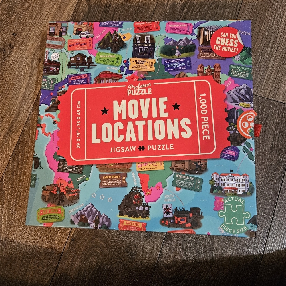 Movie Locations Jigsaw puzzle